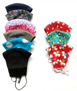 Übersicht unserer Masken-Produktion
