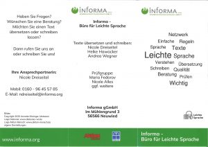 Büro für Leichte Sprache