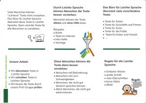 Büro für Leichte Sprache